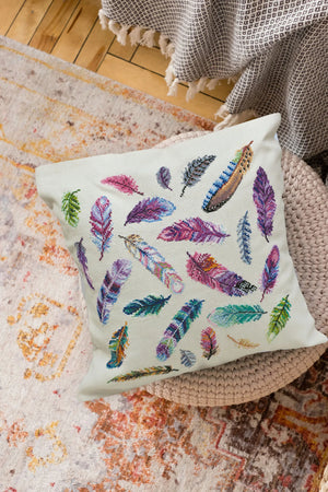 Cross Stitch Kit For Cushion Cross-stitch kits Feathers
