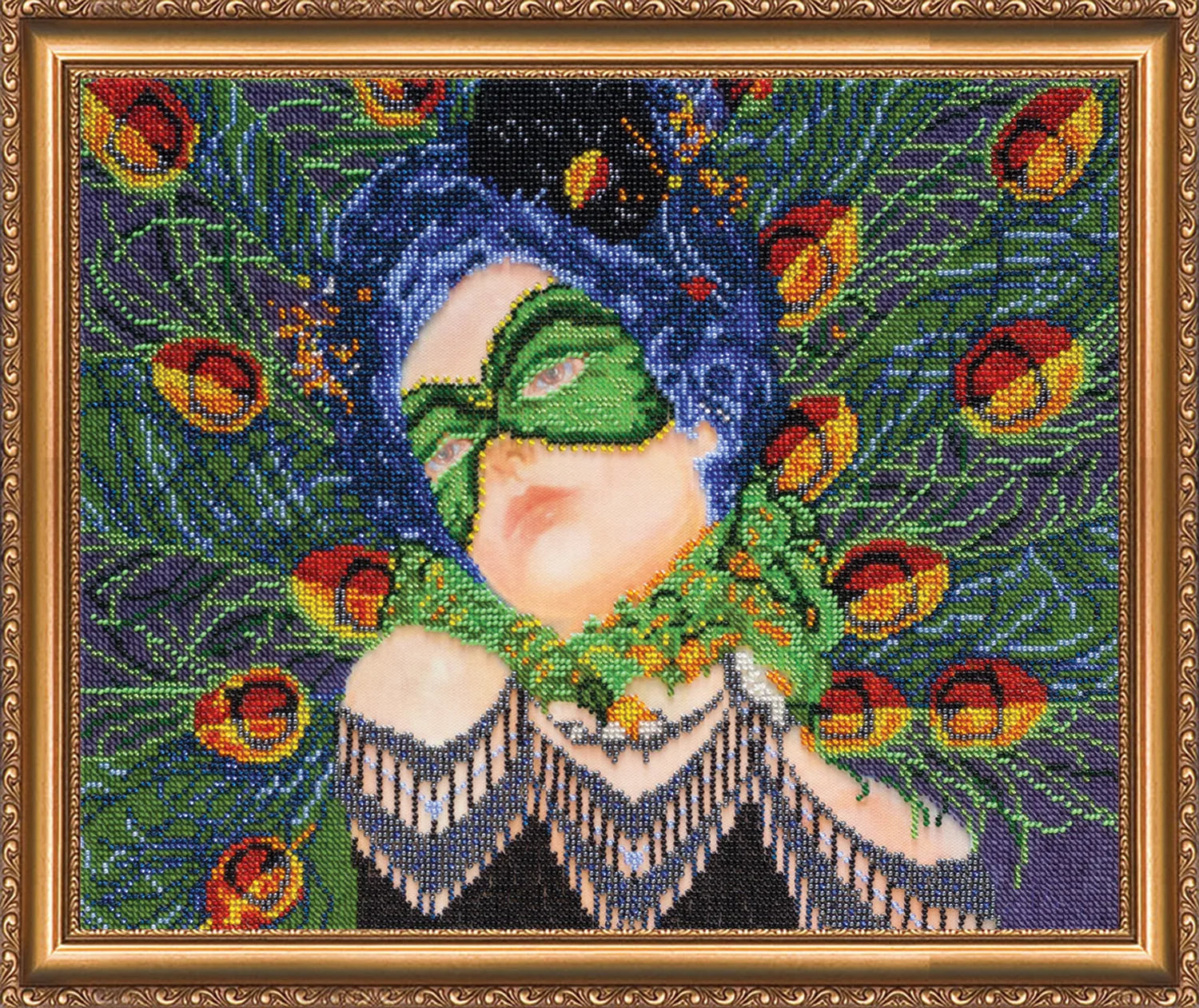Bead Embroidery Kit Bluebird