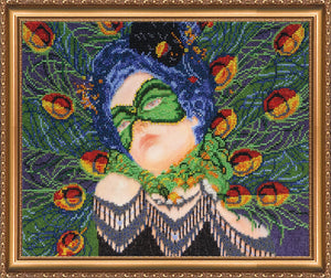 Bead Embroidery Kit Bluebird