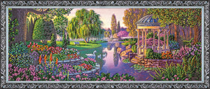 Bead Embroidery Kit Main Bead Embroidery Kit By the pond