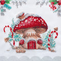 Bead Embroidery Kit Mini Bead embroidery kit Winter magic