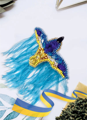 Brooch Embroidery Kit Decoration My wings