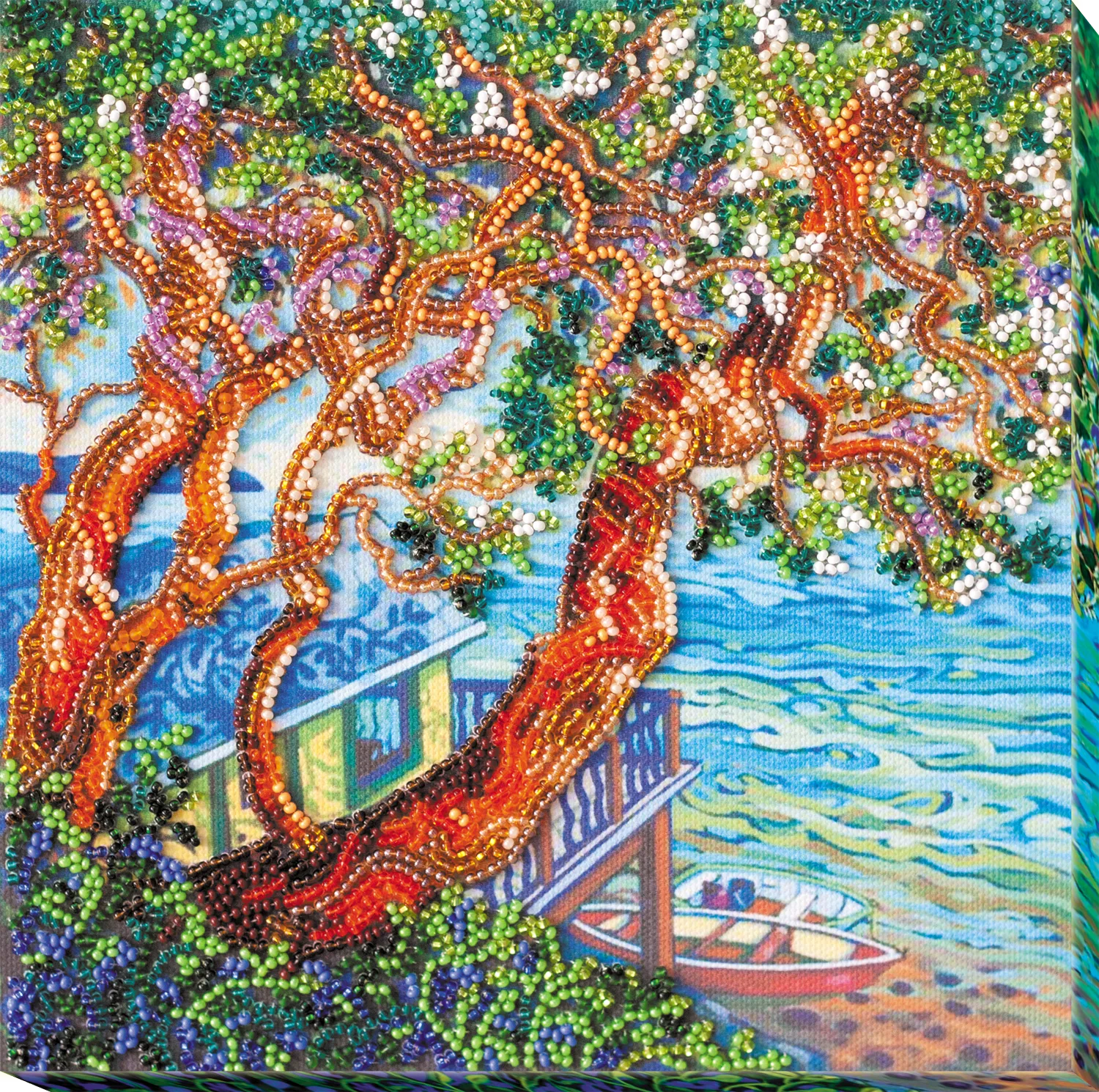 Bead Embroidery Kit Mid-sized bead embroidery kit Above the sea