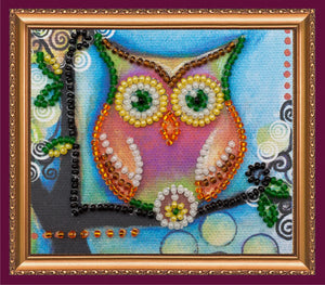 Magnets Bead Embroidery Kit Magnets Bead embroidery kit Owl – 1