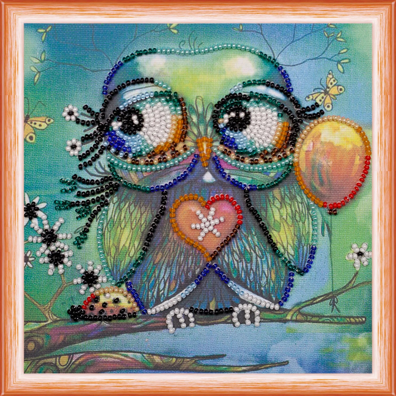 Bead Embroidery Kit Mini Bead embroidery kit Muse