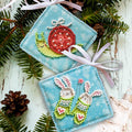 Christmas and New Year Decor Kit Decoration Eared couple