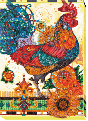 Bead Embroidery Kit Main Bead Embroidery Kit Сock-a-doodle-do!