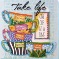 Bead Embroidery Kit Mid-sized bead embroidery kit Coffee break