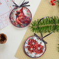 Christmas and New Year Decor Kit Decoration Red cardinal