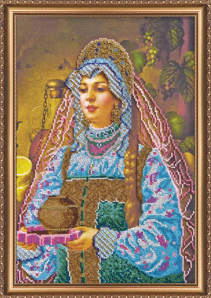 Bead Embroidery Kit Main Bead Embroidery Kit Vasilisa
