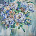 Bead Embroidery Kit Main Bead Embroidery Kit Pastel bouquet