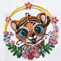 Bead Embroidery Kit Mini Bead embroidery kit Cheerful tiger