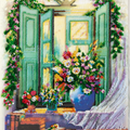 Bead Embroidery Kit Main Bead Embroidery Kit Summer sketch