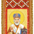 Talisman Bead Embroidery Kit Talisman bead embroidery kits Prayer to Nicholas the Wonderworker