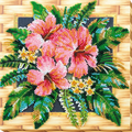 Bead Embroidery Kit Mid-sized bead embroidery kit Tanzanian flowers