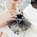 Pendant Embroidery Kit Decoration Pendant doll – Exquisite amethyst