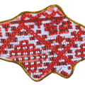 Magnets Bead Embroidery Kit Kits for embroidery with beads magnets "Map of Ukraine" Poltava region