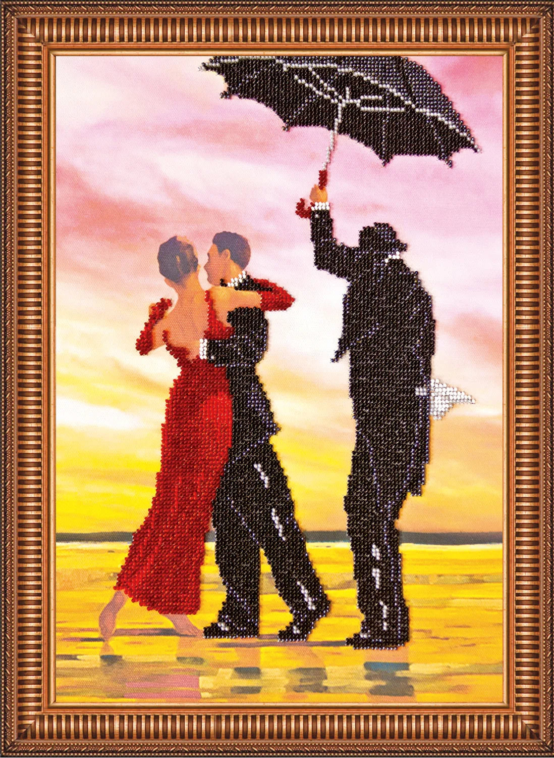 Bead Embroidery Kit Under the rain