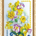 Postcards Bead Embroidery Kit Postcard Bead embroidery kit Spring gift