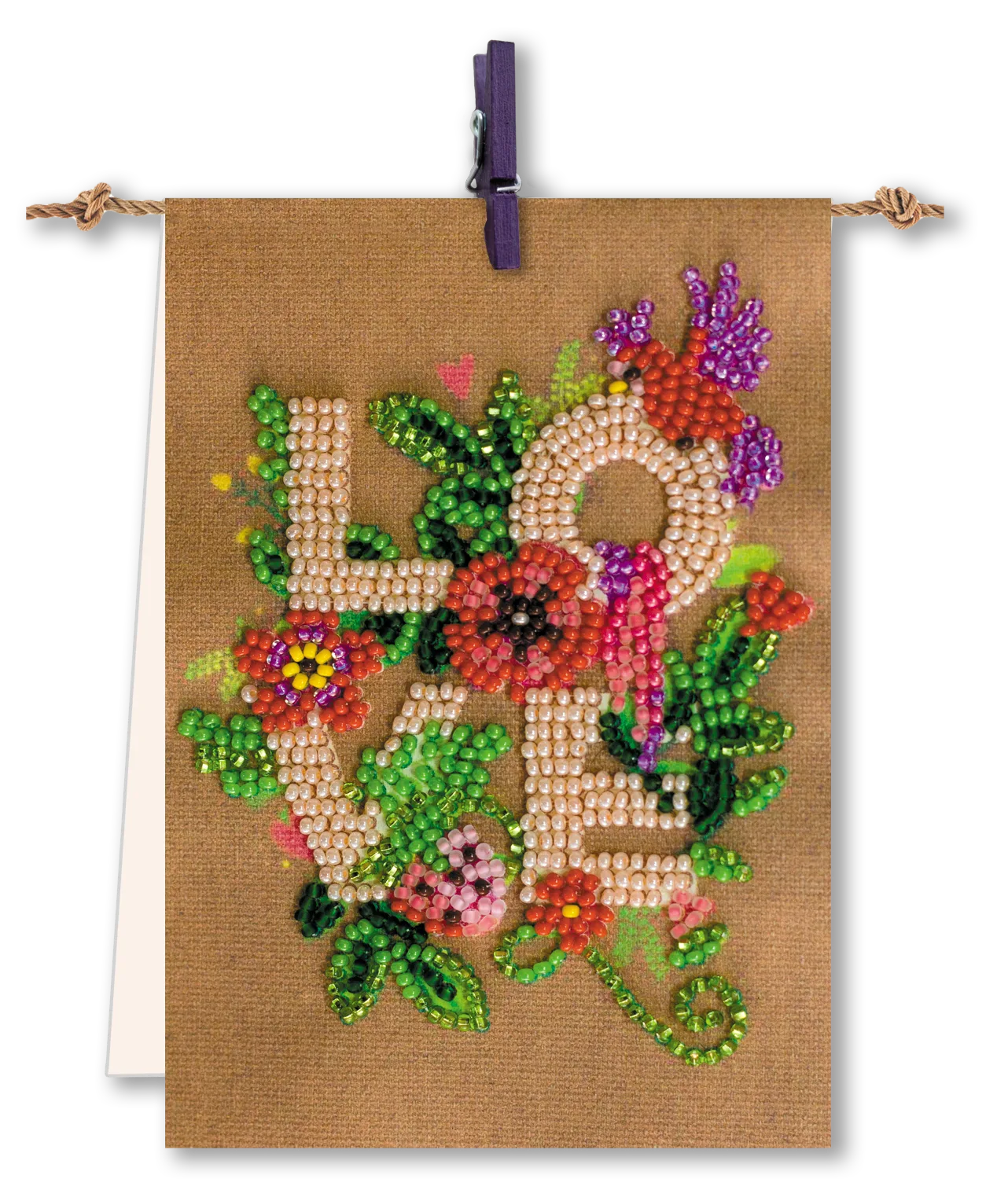 Pennant Bead Embroidery Kit Pennant-kit Bead Embroidery For you