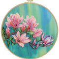 Bead Embroidery Kit Main Bead Embroidery Kit Magnolias bloom