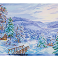 Bead Embroidery Kit Main Bead Embroidery Kit Winter morning