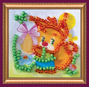 Magnets Bead Embroidery Kit Mini Magnets Bead embroidery kit Squirrel