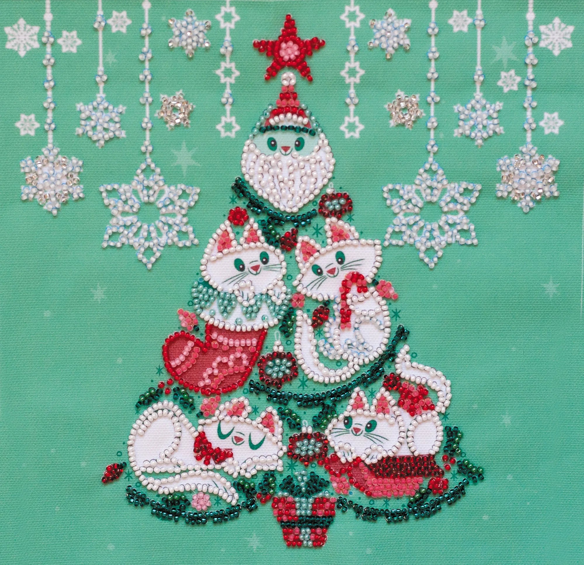 Bead Embroidery Kit Mid-sized bead embroidery kit Decorate
