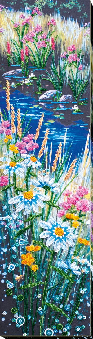 Bead Embroidery Kit Main Bead Embroidery Kit Chamomile etude-2