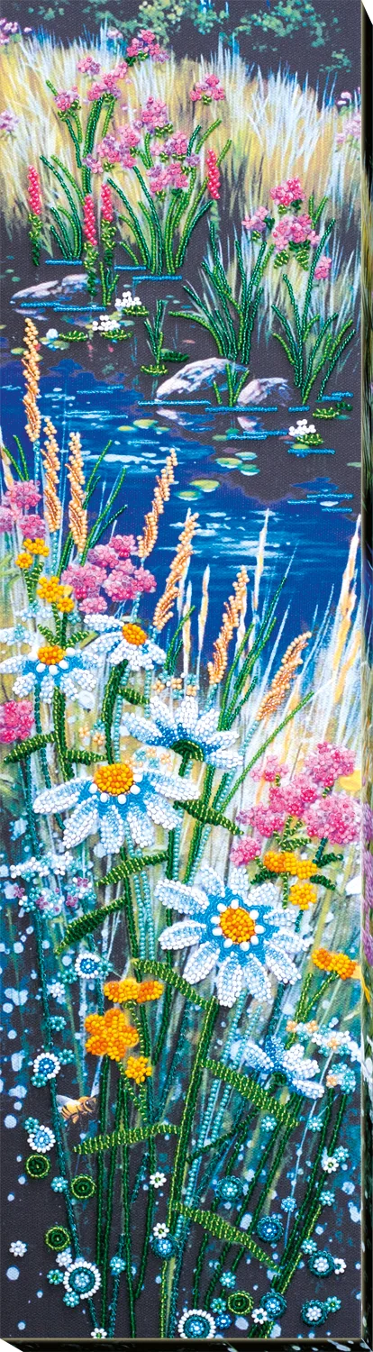Bead Embroidery Kit Main Bead Embroidery Kit Chamomile etude-2