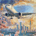 Cross Stitch Kit Cross-stitch kits Above the sky