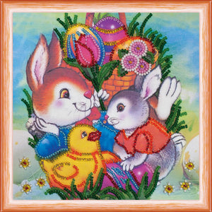 Bead Embroidery Kit Mini Bead embroidery kit Easter party