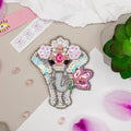Brooch Embroidery Kit Decoration Symbol of luck (Decoration)