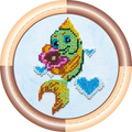 Bead Embroidery Kit Small fish