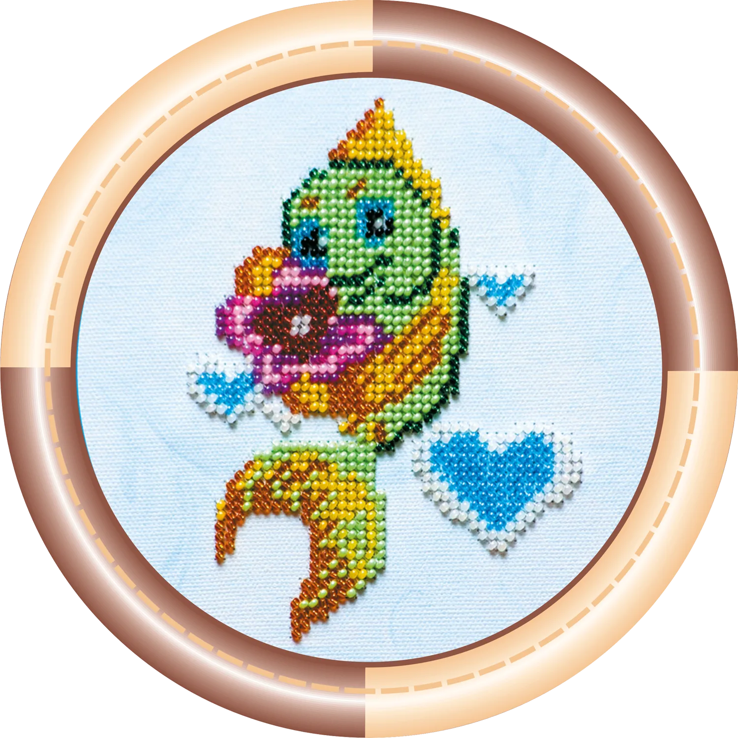 Bead Embroidery Kit Small fish