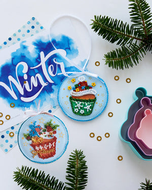 Christmas and New Year Decor Kit Decoration New Year sweets