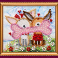 Magnets Bead Embroidery Kit Magnets Bead embroidery kit Doggie with goodies