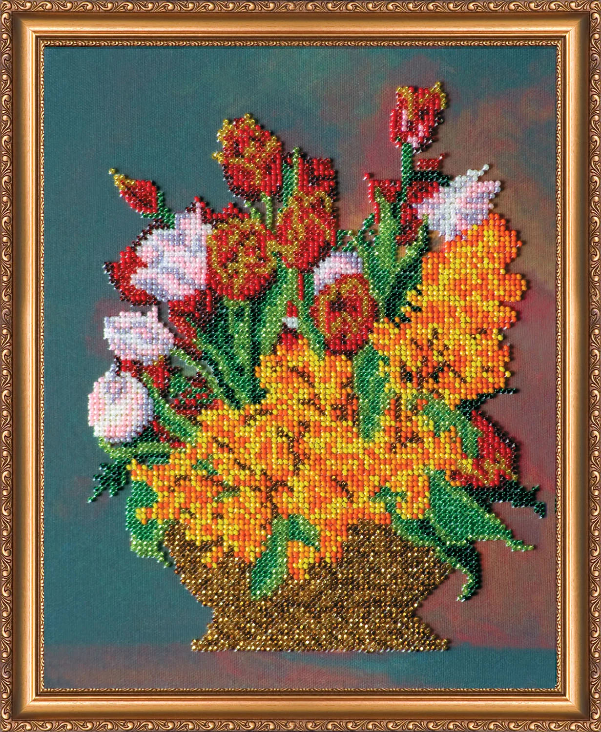 Bead Embroidery Kit Main Bead Embroidery Kit Mimosa