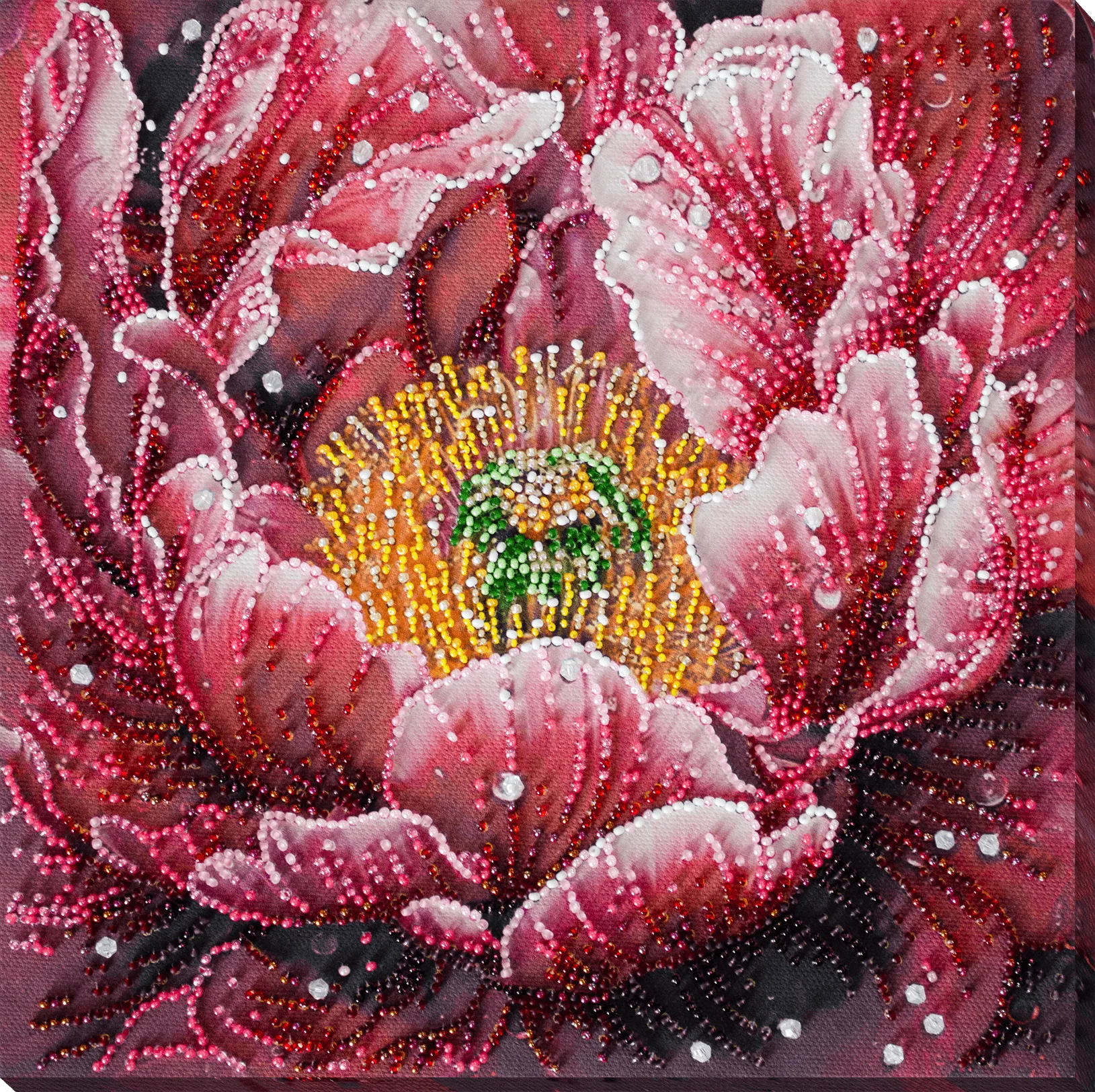 Bead Embroidery Kit Main Bead Embroidery Kit Dew's Kiss