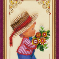 Postcards Bead Embroidery Kit Congratulations – 7