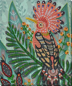 Bead Embroidery Kit Main Bead Embroidery Kit A woodland melody