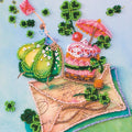 Bead Embroidery Kit Mini Bead embroidery kit Letter of happiness