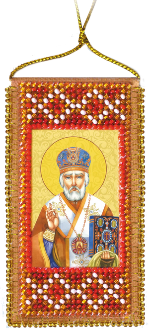 Talisman Bead Embroidery Kit Talisman bead embroidery kits Prayer to Nicholas the Wonderworker
