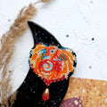 Brooch Embroidery Kit Decoration The Dragon
