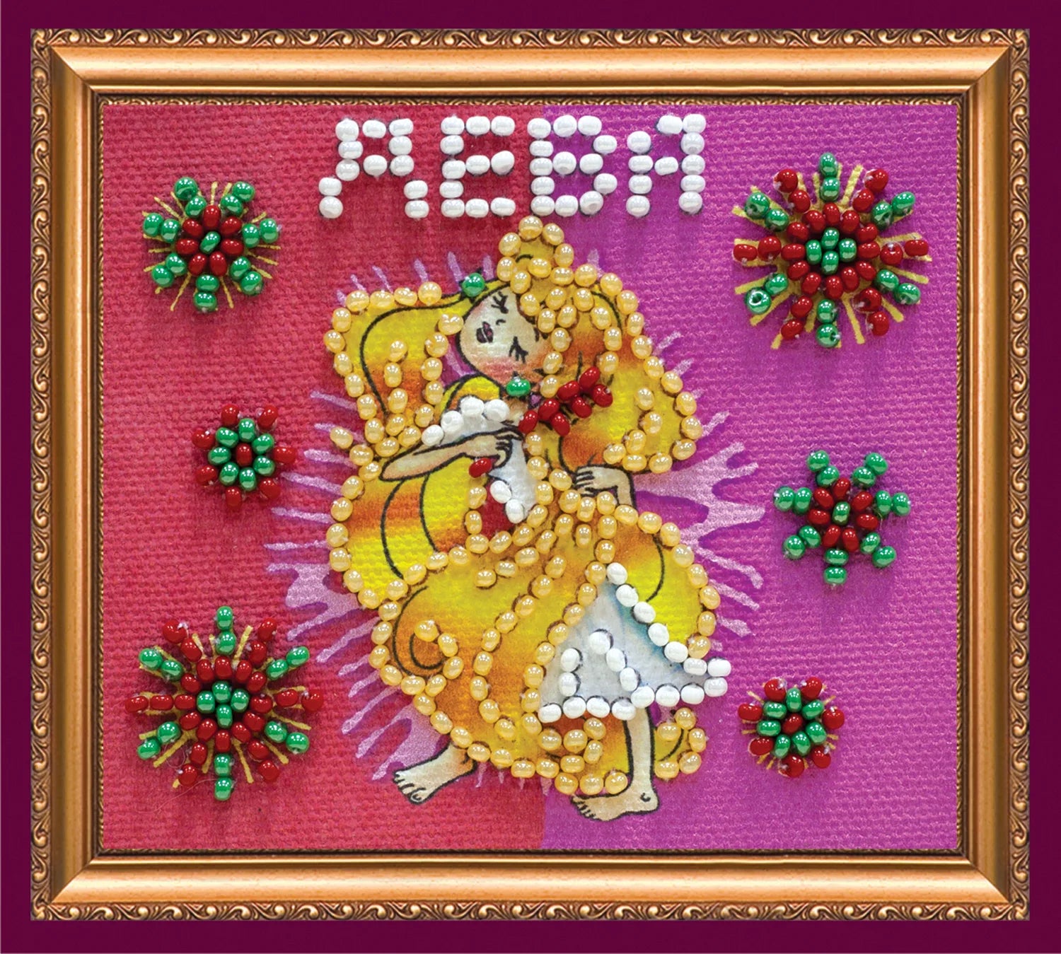 Magnets Bead Embroidery Kit Magnets Bead embroidery kit Virgo