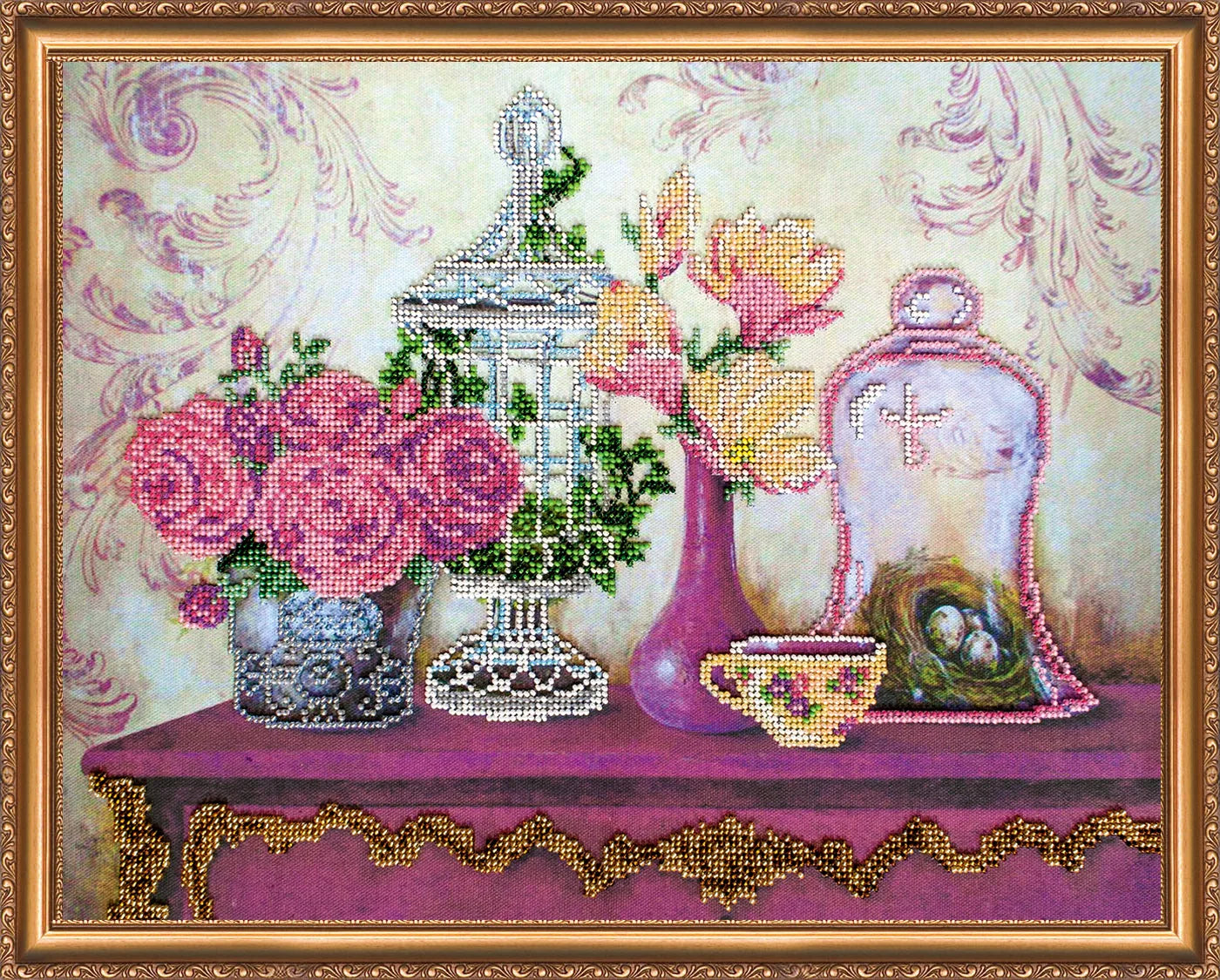 Bead Embroidery Kit Main Bead Embroidery Kit Provence – 1
