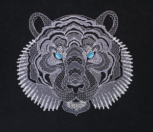 Cross Stitch Kit Cross-stitch kits White Tiger