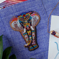 Bead Embroidery Kit On Clothes Decoration Miracle of India-A