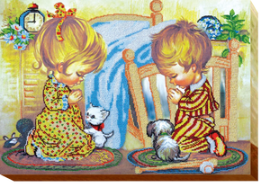 Bead Embroidery Kit Evening Prayer