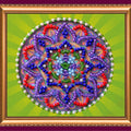 Magnets Bead Embroidery Kit Magnets Bead embroidery kit Oriental pattern - 2